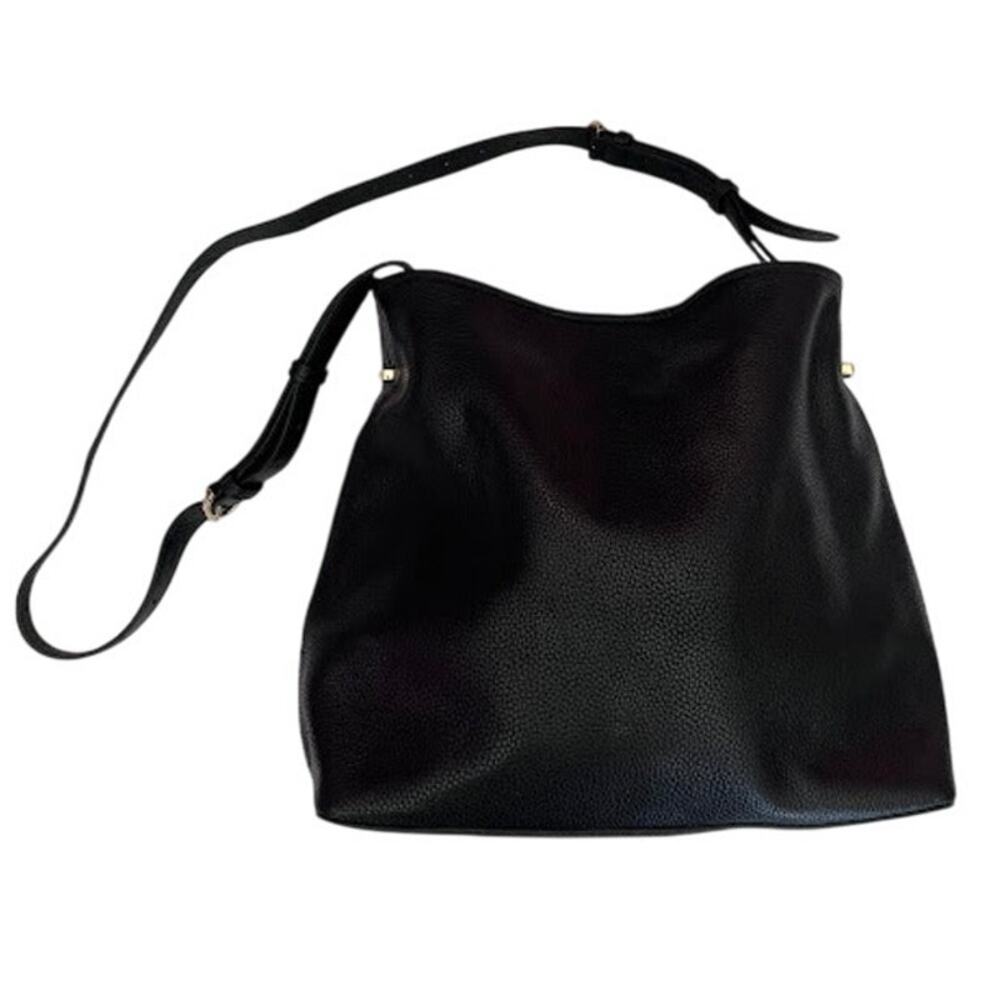 Talbots Hobo Bag Leopard Leather Calf Hair - Picture 2 of 11